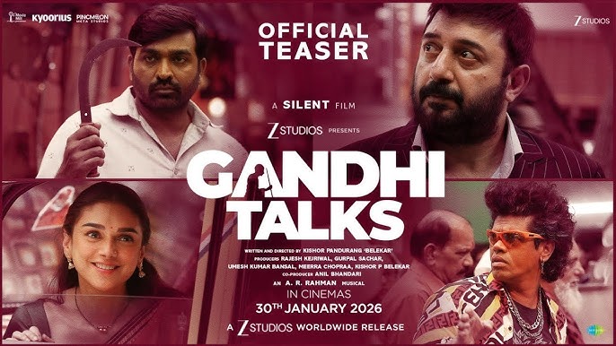 Gandhi Talks Review: Deep Dive Into the Story, Acting & Cinematography